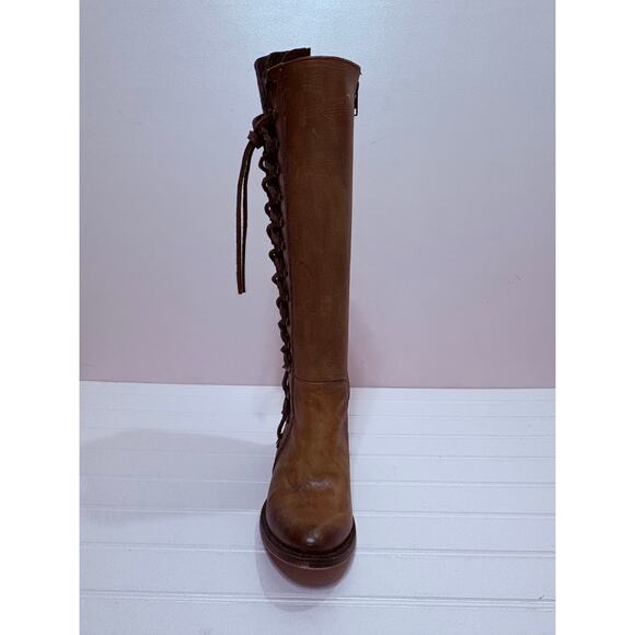 FREEBIRD BY STEVEN WYATT TALL BOOTS IN COGNAC SIZE 6 - Picture 7 of 11